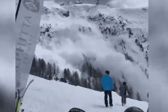 Enorme avalancha deja decenas de desaparecidos en Suiza