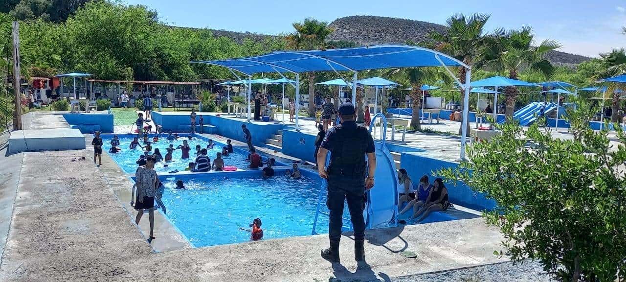 Supervisan balnearios en San Buenaventura