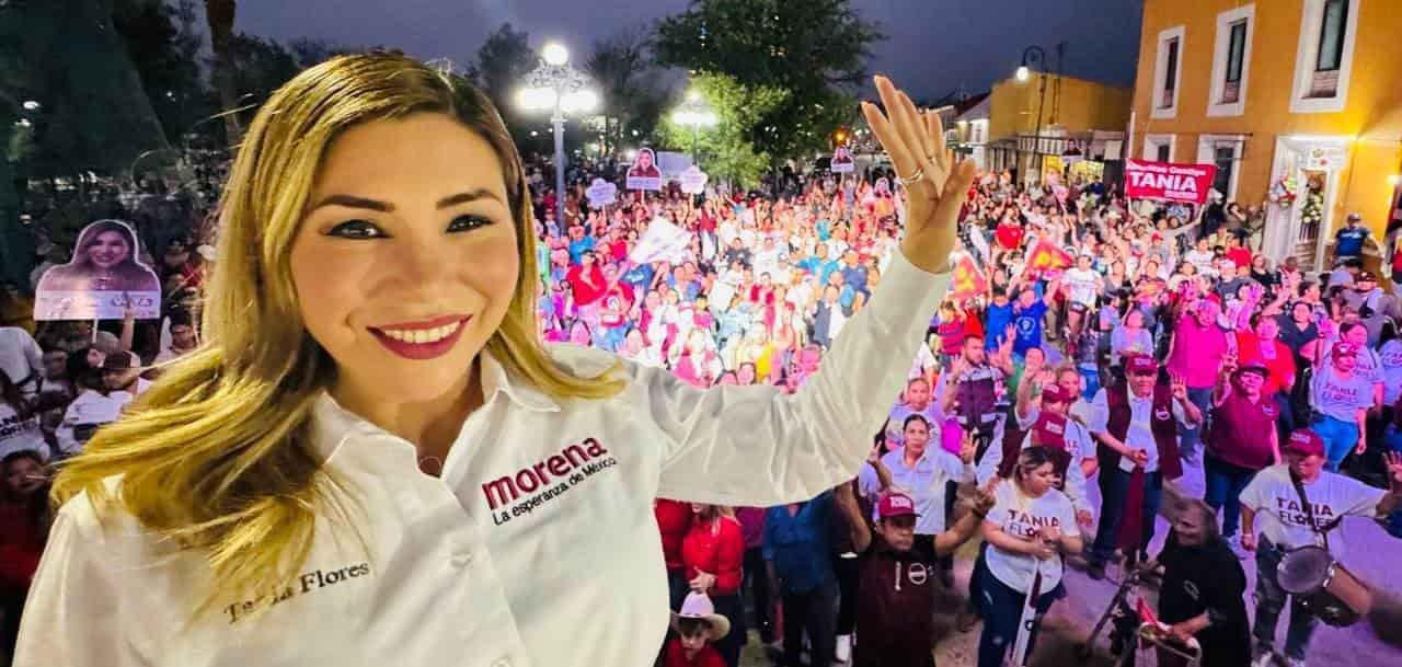 Va Tania por reelección