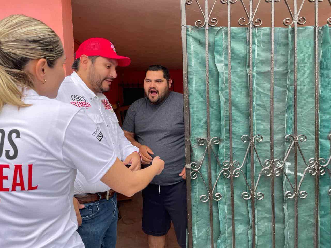 Nuestro debate diario es en las calles , con nuestra gente”  expresó Carlos Villarreal