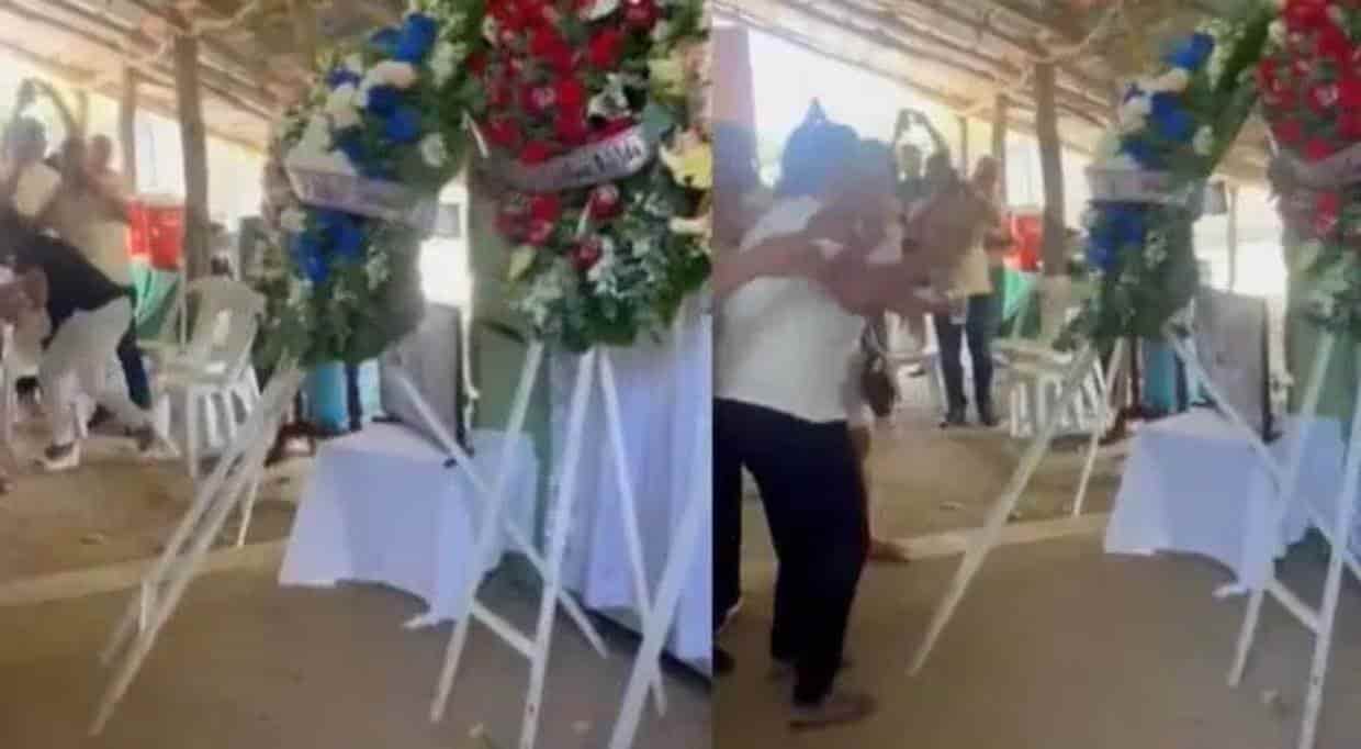 Un sorprendente video está causando sensación en redes sociales, luego de mostrar cómo una corona de flores