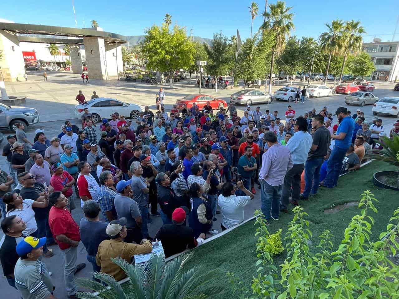 Informan a obreros que es necesario abrir el acceso al punto 9