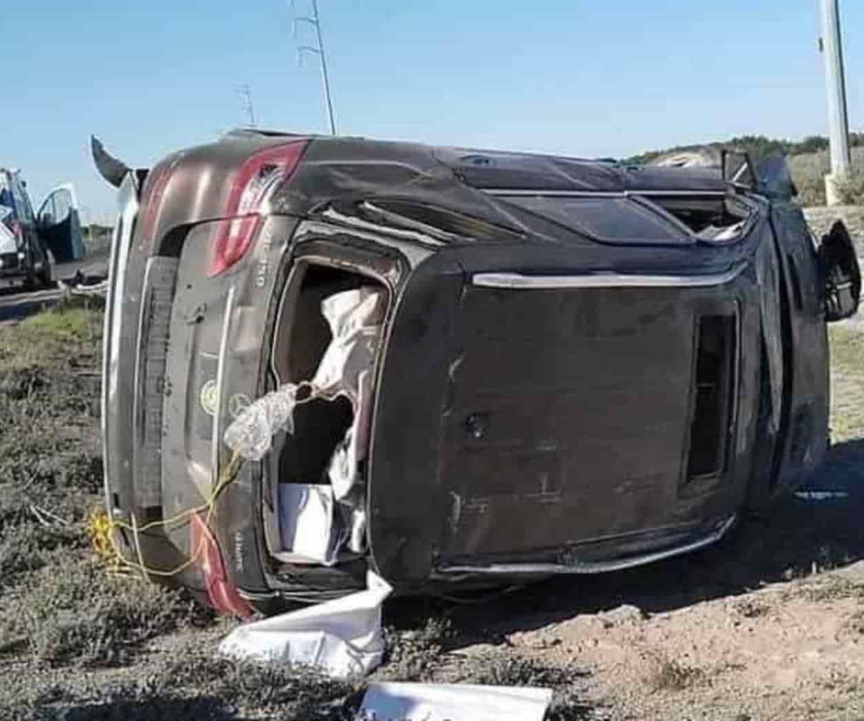 Resulta Varón Lesionado Tras Accidente en la 57; Es un conocido Sabinense