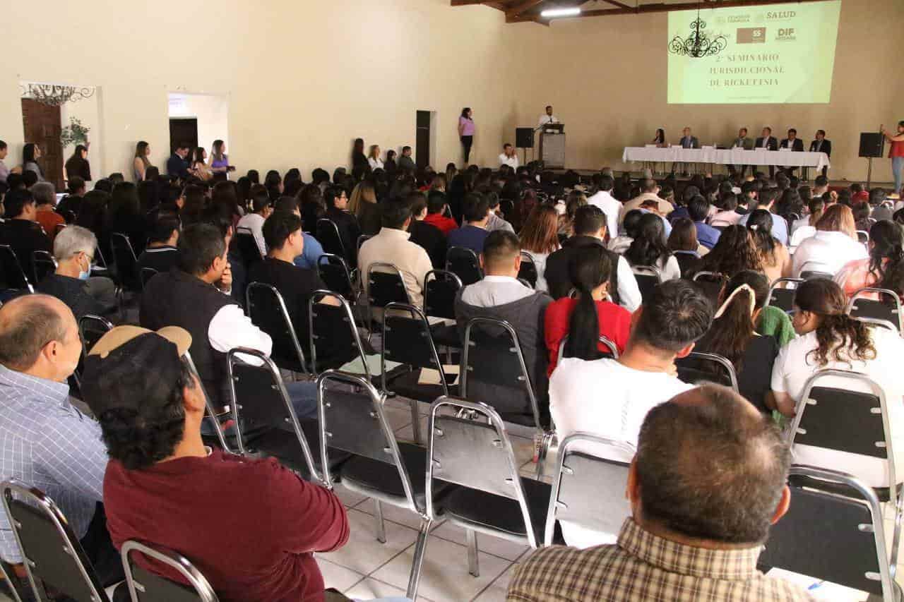 En Arteaga como sede, se llevó a cabo el Segundo Seminario Jurisdiccional en la lucha contra la rickettsiosis.