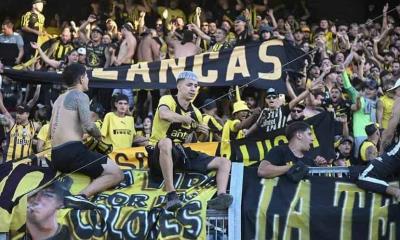 Aficionados de Peñarol desatan caos en su visita a Rosario Central