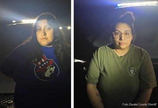 Arrestan a mujeres contrabandistas cerca de La Pryor
