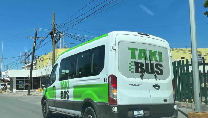 Aumentarán unidades tras buena respuesta de los Taxi Bus