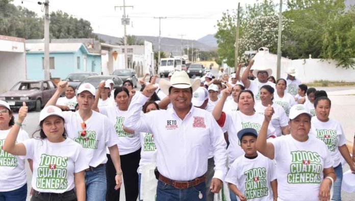 Confían en proyectos de Beto Villarreal