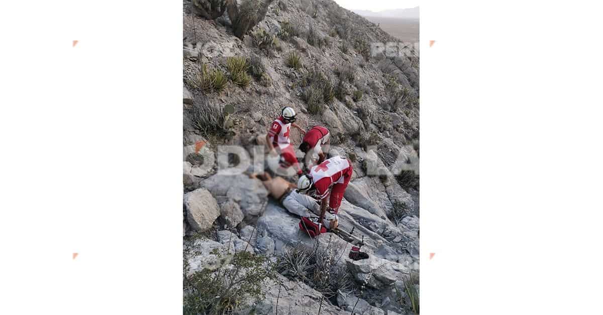 Rescatan a sambonense  en el Cerro del Muerto 