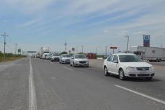 Abarrotan carretera Monterrey-Monclova
