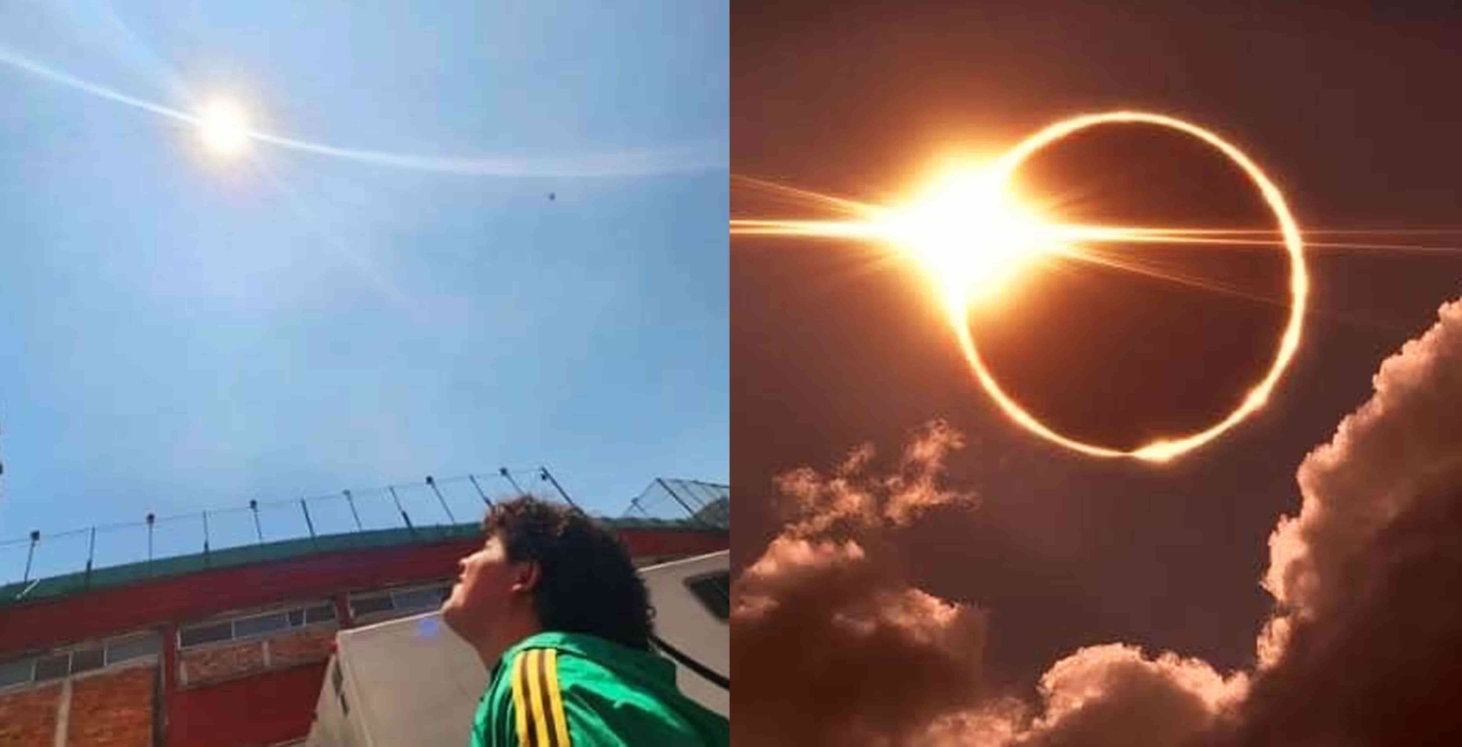 Si viste el eclipse sin protección podrías quedar CIEGO en una semana
