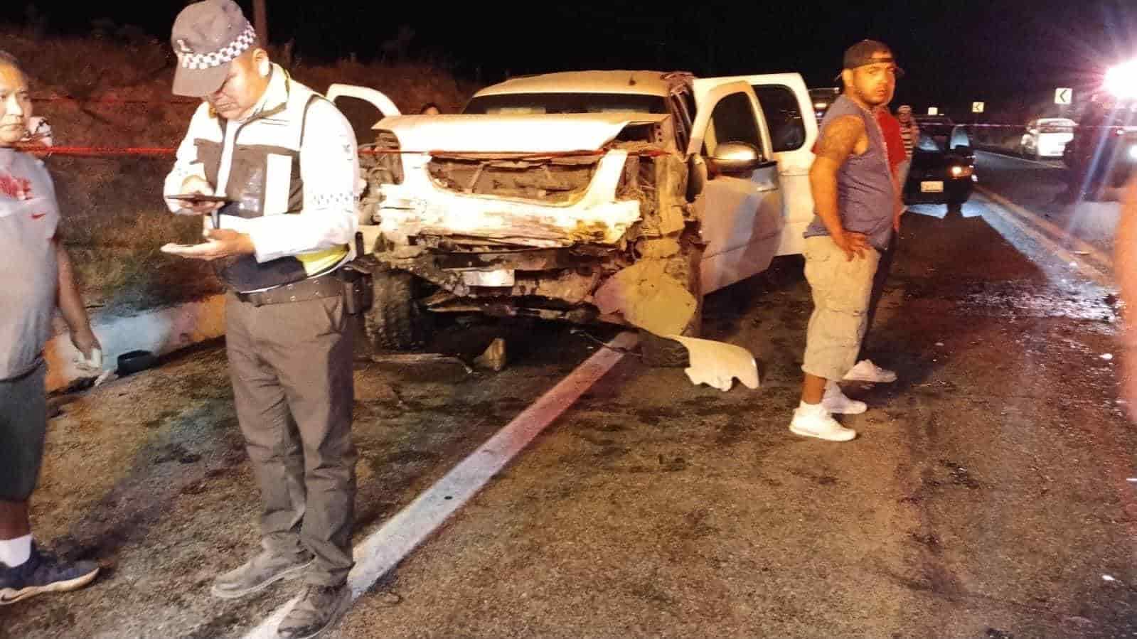 Fatal accidente en carretera  a Monclova