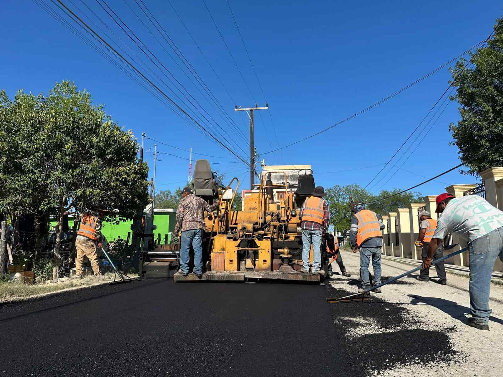 Piden estar al tanto de las obras de pavimentación en Allende