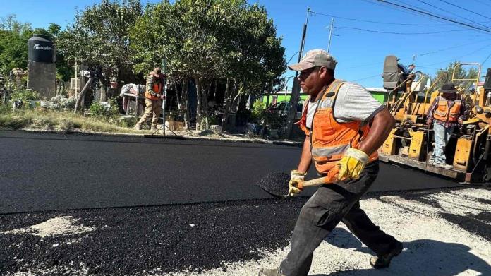 Piden estar al tanto de las obras de pavimentación en Allende