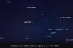 El cometa "diablo" ya se puede ver en el cielo nocturno en el hemisferio norte