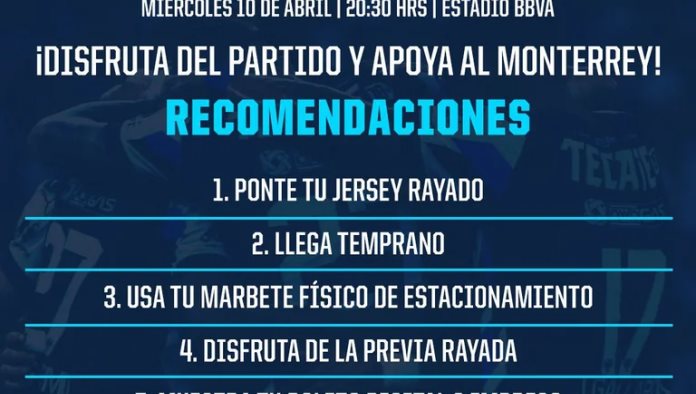 Monterrey arrestará a los aficionados que invadan la cancha en el juego contra Messi