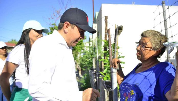 Recorre Hugo Lozano colonia Los Nogales