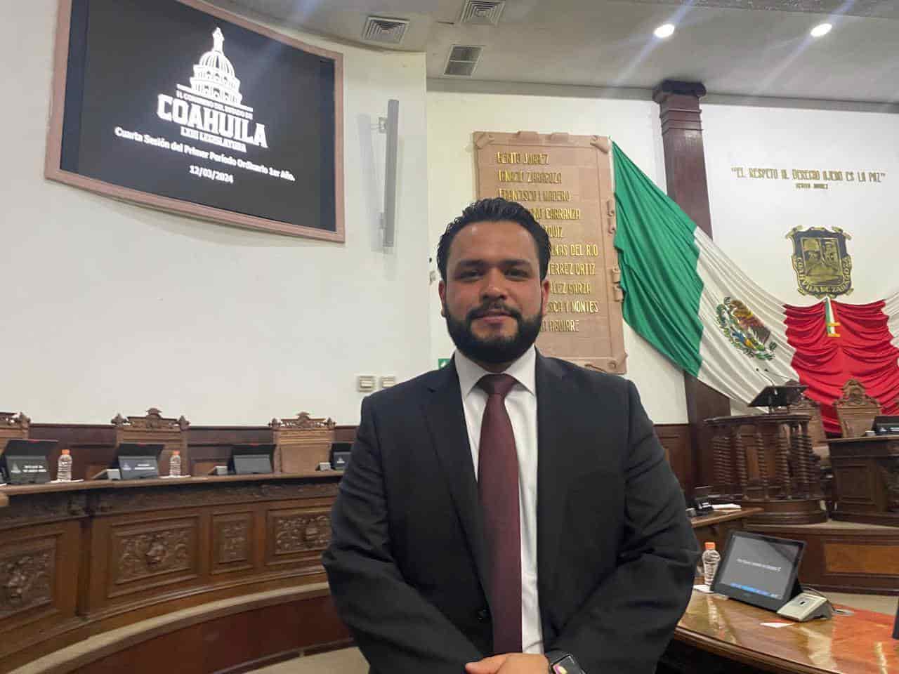 El diputado por Morena, Alberto Hurtado,