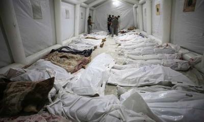 OMS compara a Hospital de Gaza con cementerio: "está totalmente destruido"