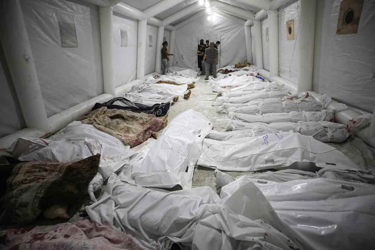 OMS compara a Hospital de Gaza con cementerio: “está totalmente destruido”
