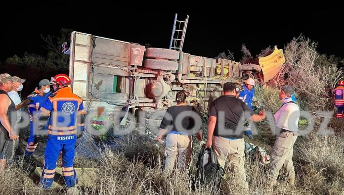 Resultan Heridos Bomberos Tabasqueños Tras Volcadura