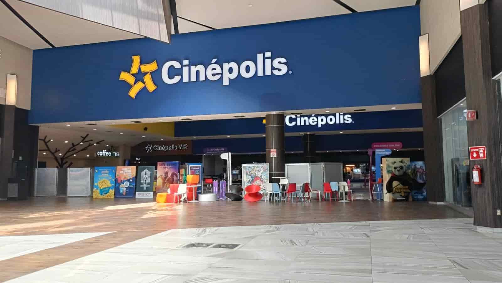 El Cinépolis también permaneció cerrado