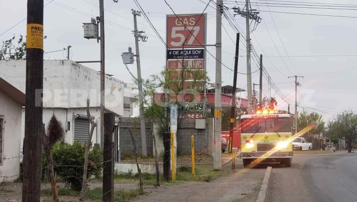 Incendio Intencional a un Costado de Gasolinera provoca alarma