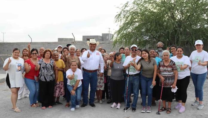 Sigue recorrido de Beto por colonias