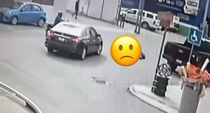 Cámaras de Seguridad Captan Momento del Atropello