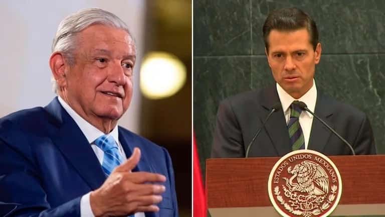Enrique Peña Nieto se puso encontraron con AMLO en el 2023