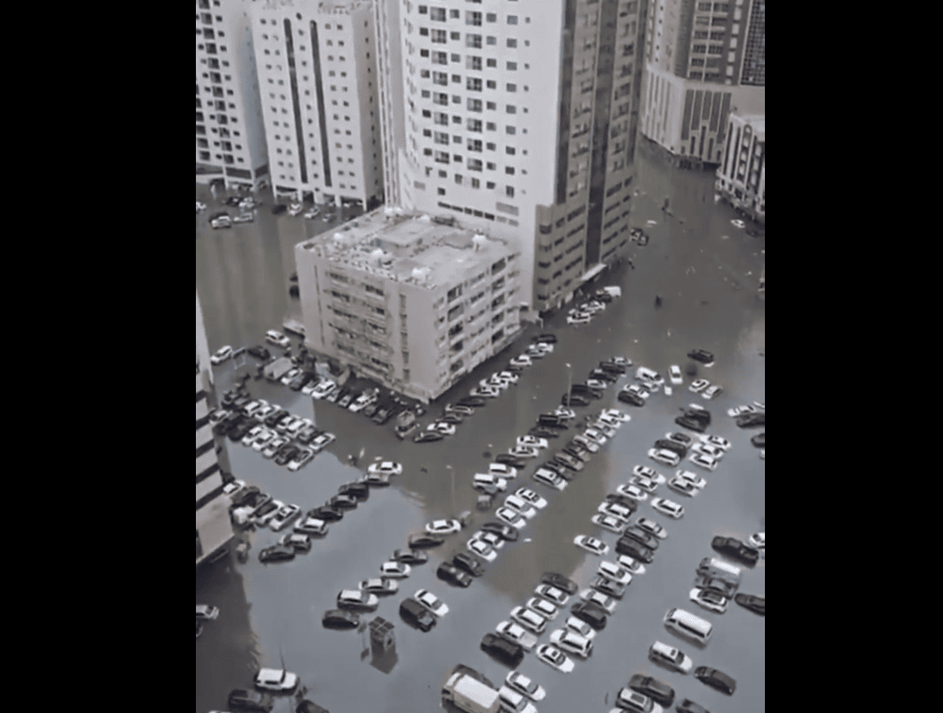 Mega tormenta de Dubái serán cada vez mas comunes por el calentamiento global