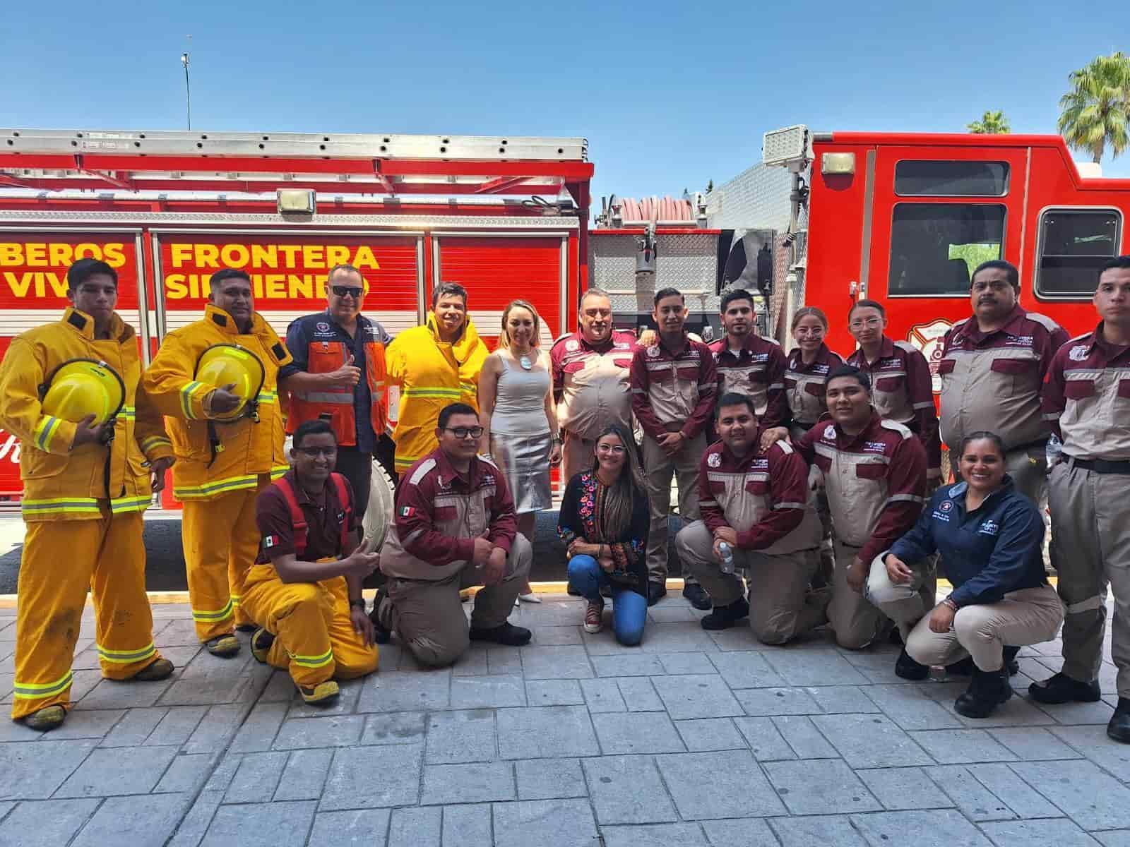 Está cada vez mejor el departamento de Protección Civil y Bomberos.