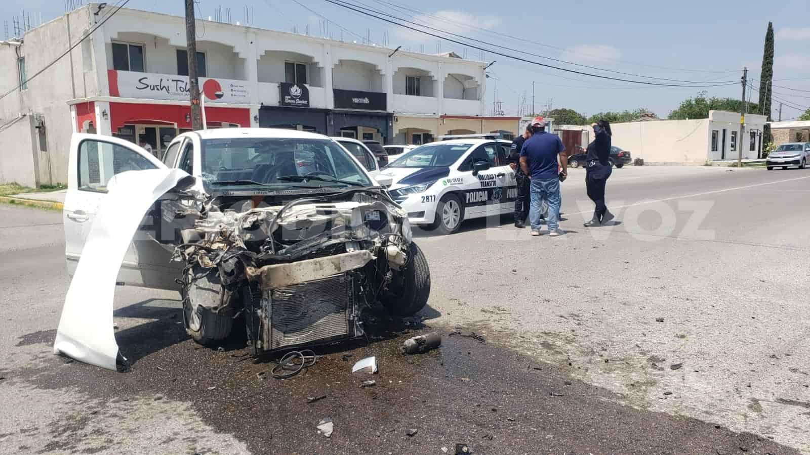 Se suscita fuerte accidente en la gobernadores