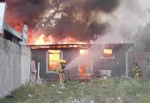 TRAGEDIA EN ALLENDE: Muere hombre de 59 años dentro de casa en terrible incendio