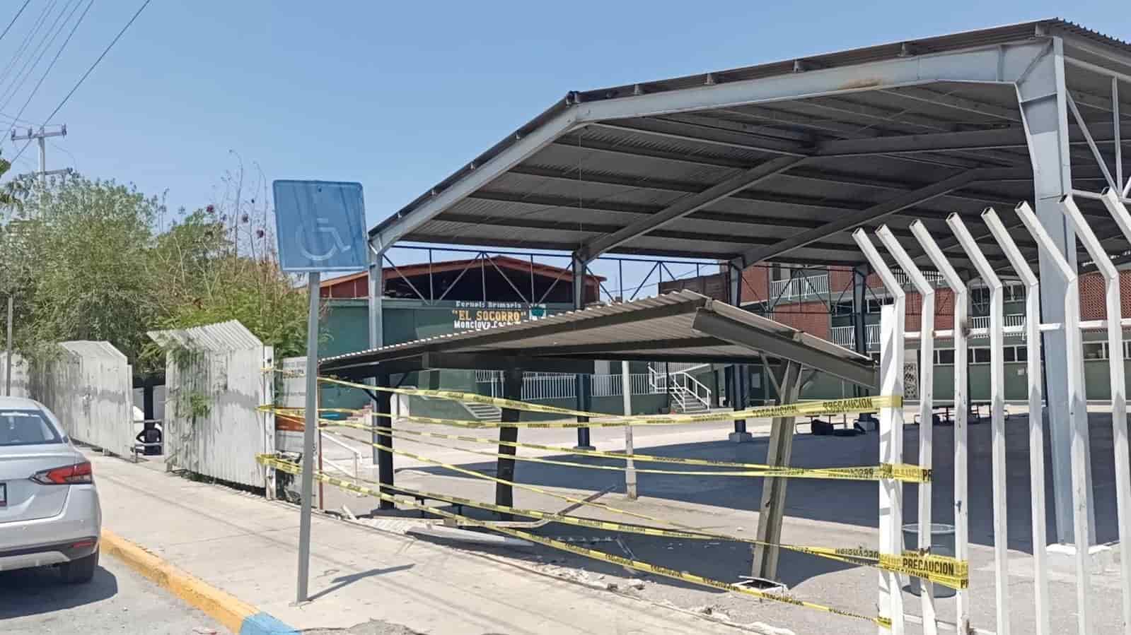 Suspenden clases presenciales tras accidente en escuela del Socorro