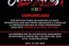 Fuerza Regida cancela concierto en Cancún tras encontrar mensajes amenazante