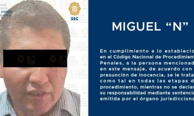 Fiscalía señal que Miguel N podría ser un feminicida serial