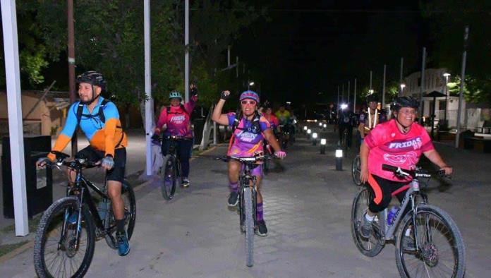 Éxito en la rodada conmemorativa del día de la bicicleta de Nava