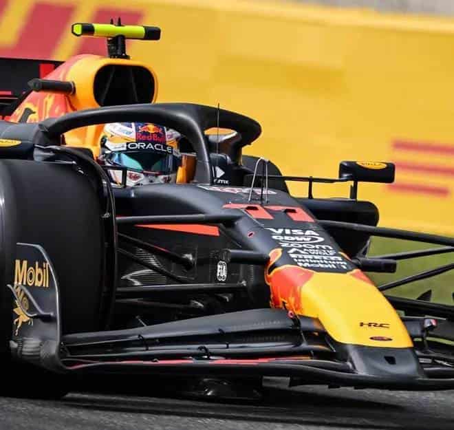 Red Bull celebró el ‘magistral’ rebase de ‘Checo’ Pérez; ‘adiós, amigos’.