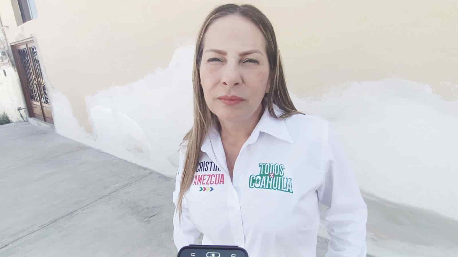 Cristina Amezcua señaló que se requiere un contrapeso en la Cámara de Diputados y en el Senado.