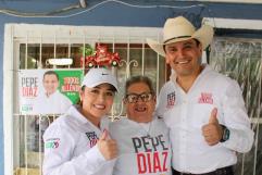Pepe Díaz Gutiérrez continúa recorriendo diversos sectores de Allende
