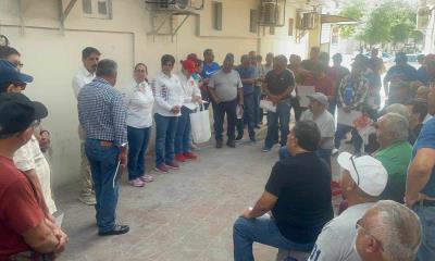 Se reúne obreros con candidatos de Morena