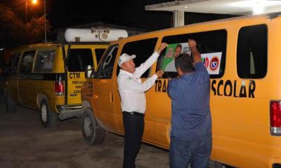 Avala transporte escolar proyecto de Oscar Ríos