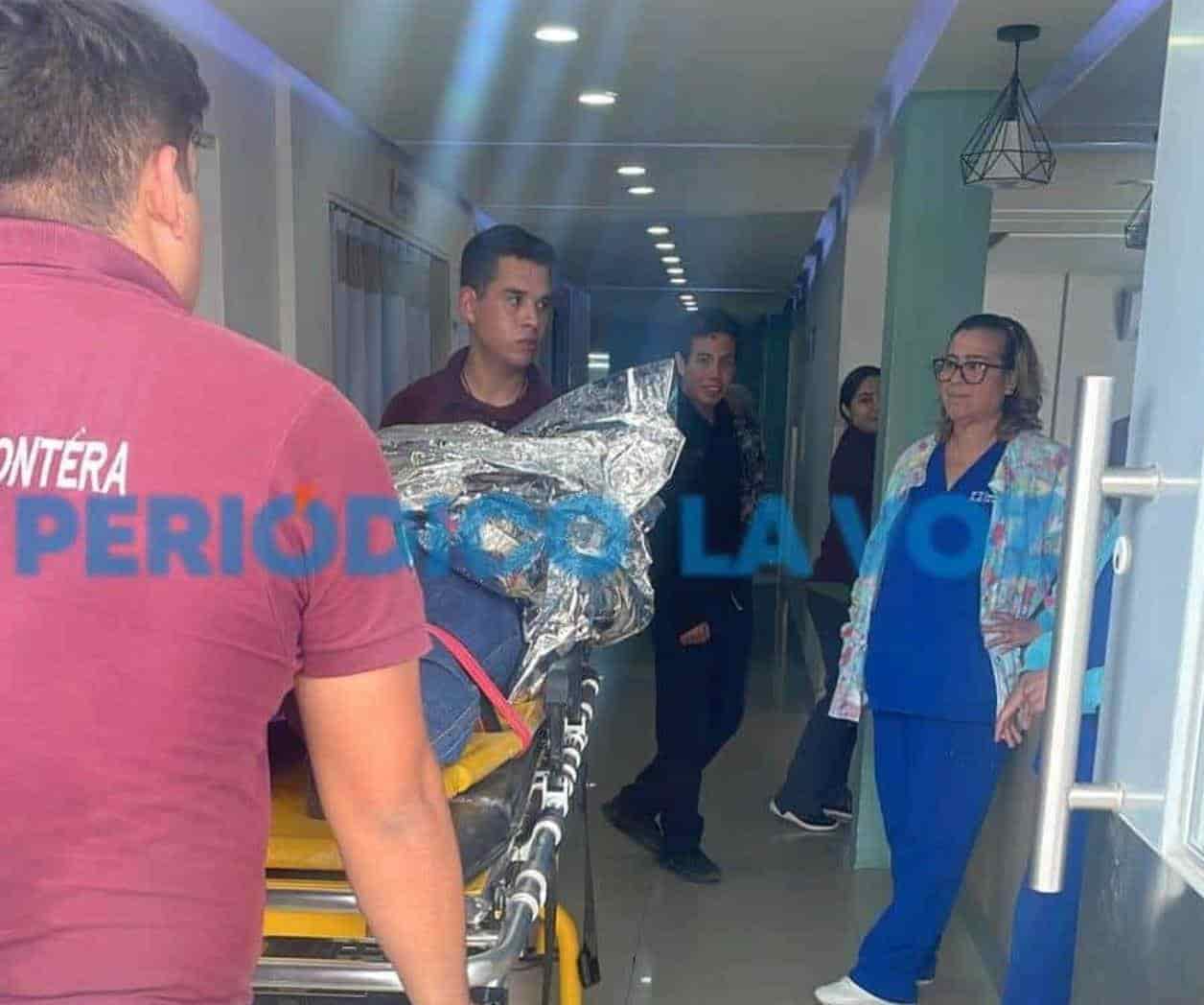 Se electrocuta trabajador en el Ejido 8 de Enero