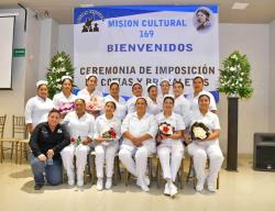 Se gradúan enfermeras y enfermeros de la misión cultural 169 de Nava