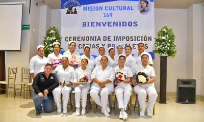 Se gradúan enfermeras y enfermeros de la misión cultural 169 de Nava
