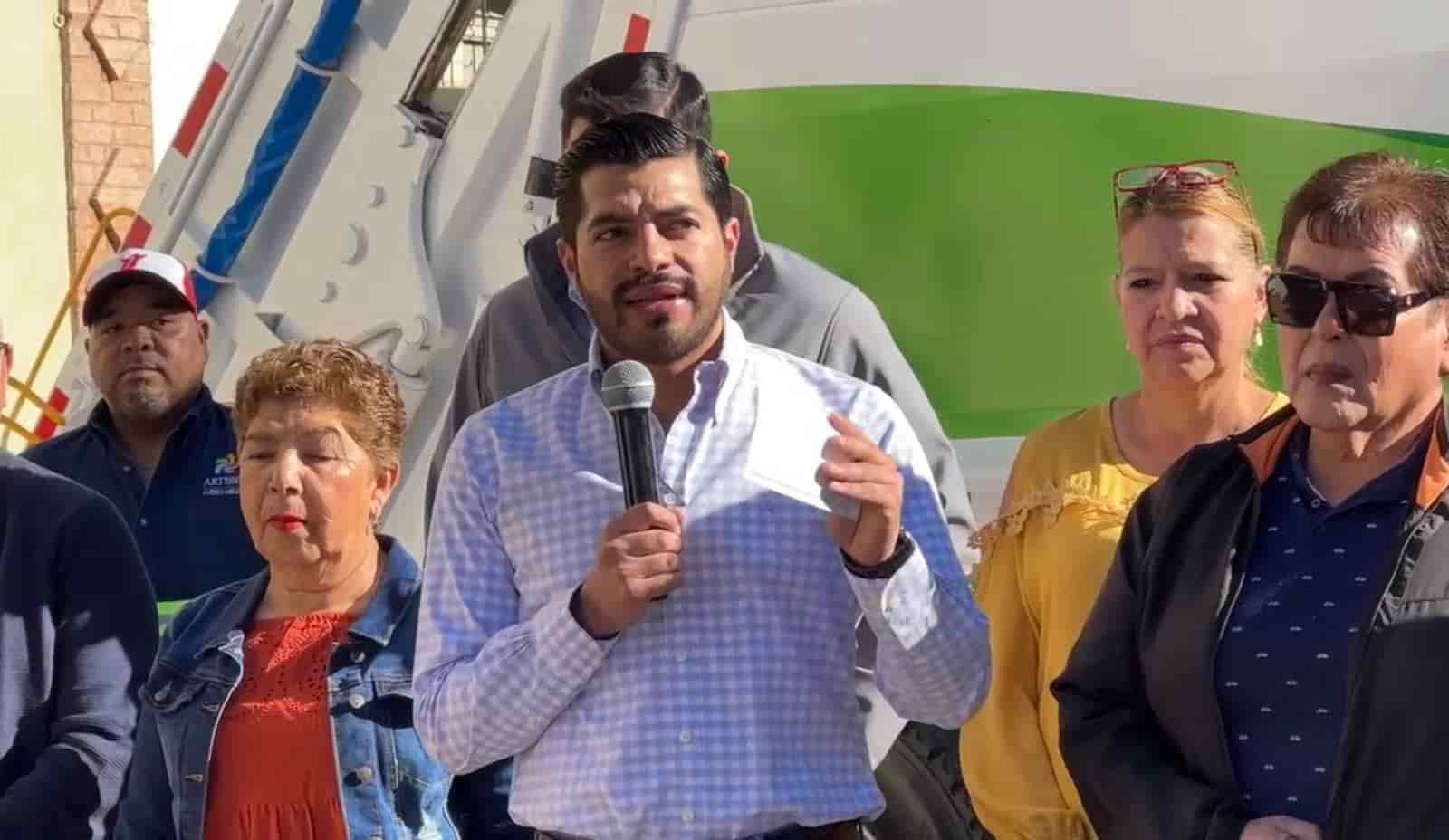 Ramiro Durán García, alcalde de Arteaga.
