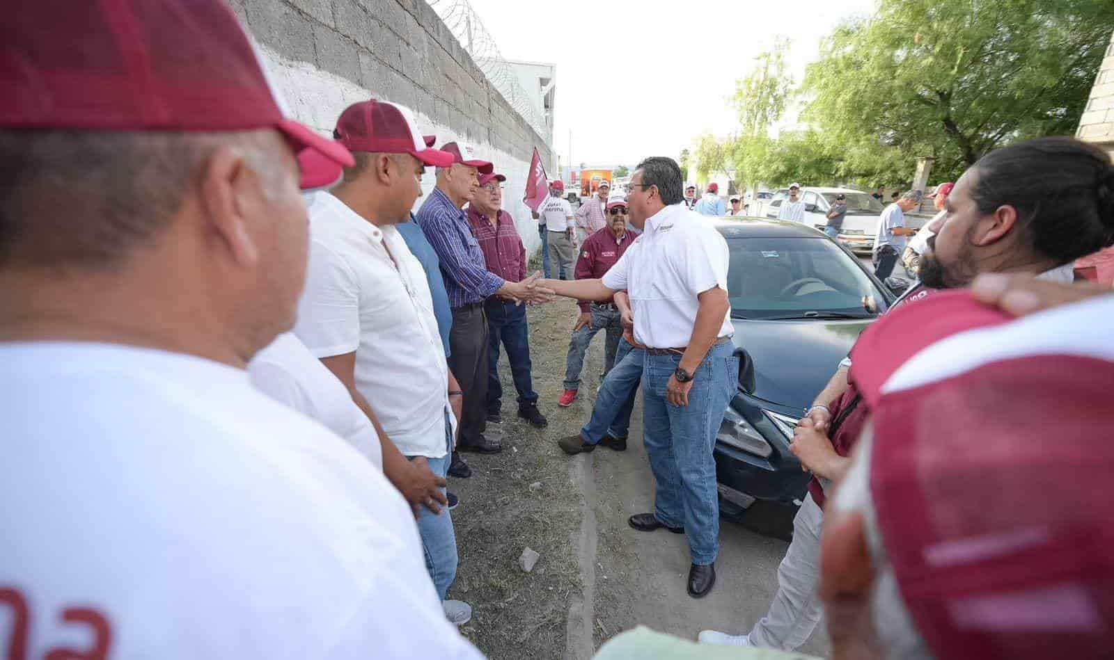 Taxistas de Frontera darán todo su apoyo al candidato de MORENA a la alcaldía de Frontera, Roberto Piña Amaya.