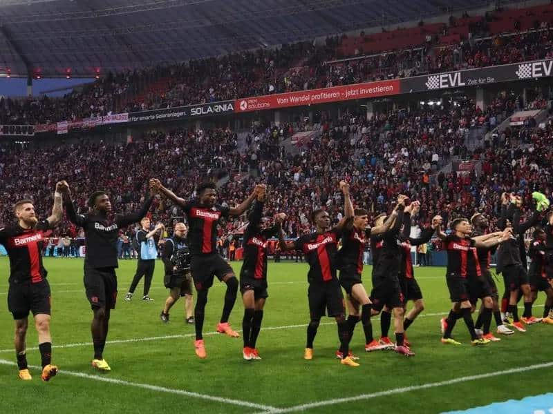 Bayer Leverkusen se podría convertir en el sexto equipo que es campeón invicto en una de las grandes ligas europeas.