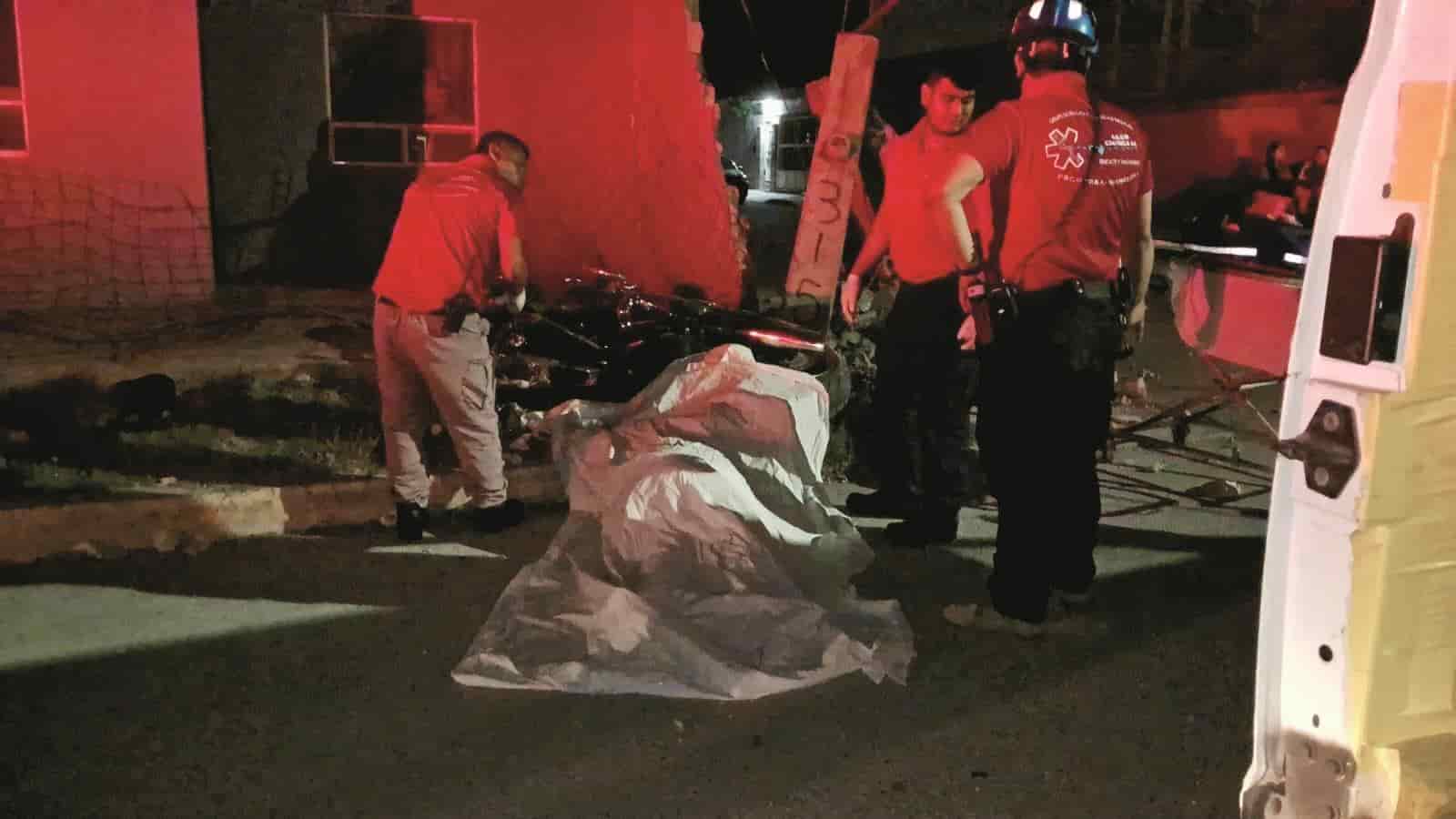 Provocan muerte de motociclista